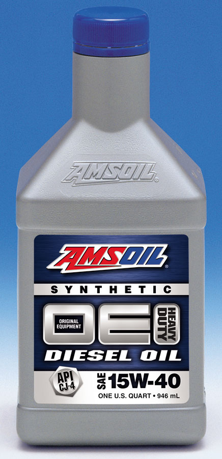 We call this  diesel oil DEO. Amsoil CJ-4 Synthetic Premium Diesel Engine Oil, SAE 5W40. 