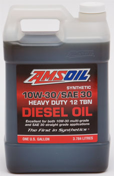 We call this  diesel oil ACD. Amsoil SYNTHETIC HEAVY DUTY DIESEL OIL 10W30/SAE30.  Please call for my best pricing Fleet / case and barrel pricing
		 and quick ship from our closest warehouse 800 692 7109. We have filters and remote oil filter install information (bypass filters) for your application. 
		  Call for same day warehouse pickup and same day quick ship.  Pre CJ-4  diesel oil. A 55 gallon drum of ACD preferred customer price was $1186.00 on march 8th 2011.
		    Prices are subject to change without notice. Taxes
		 and shipping extra.