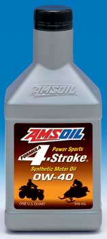 we call this AFF 10w40 for your 4 stroke sled or ATV -60 pour point means you will freeze way before this oil wil  click if ordering or to read more call me 800 692 7109  all climate/all season oil that replaces 0W-30, 0W-40, 5W-30, 10W-30 and 10W-40 oils for ATVs, UTVs, snowmobiles and other power sports equipment. Manufacturers include PolarisÂ®, HondaÂ®, YamahaÂ®, Ski-DooÂ®, Can-AmÂ® (BombardierÂ®), SuzukiÂ®, KawasakiÂ® and Arctic CatÂ®. Call me santana 800 692 7109 for same day ship or warehouse pickup.  Buy in bulk and save 